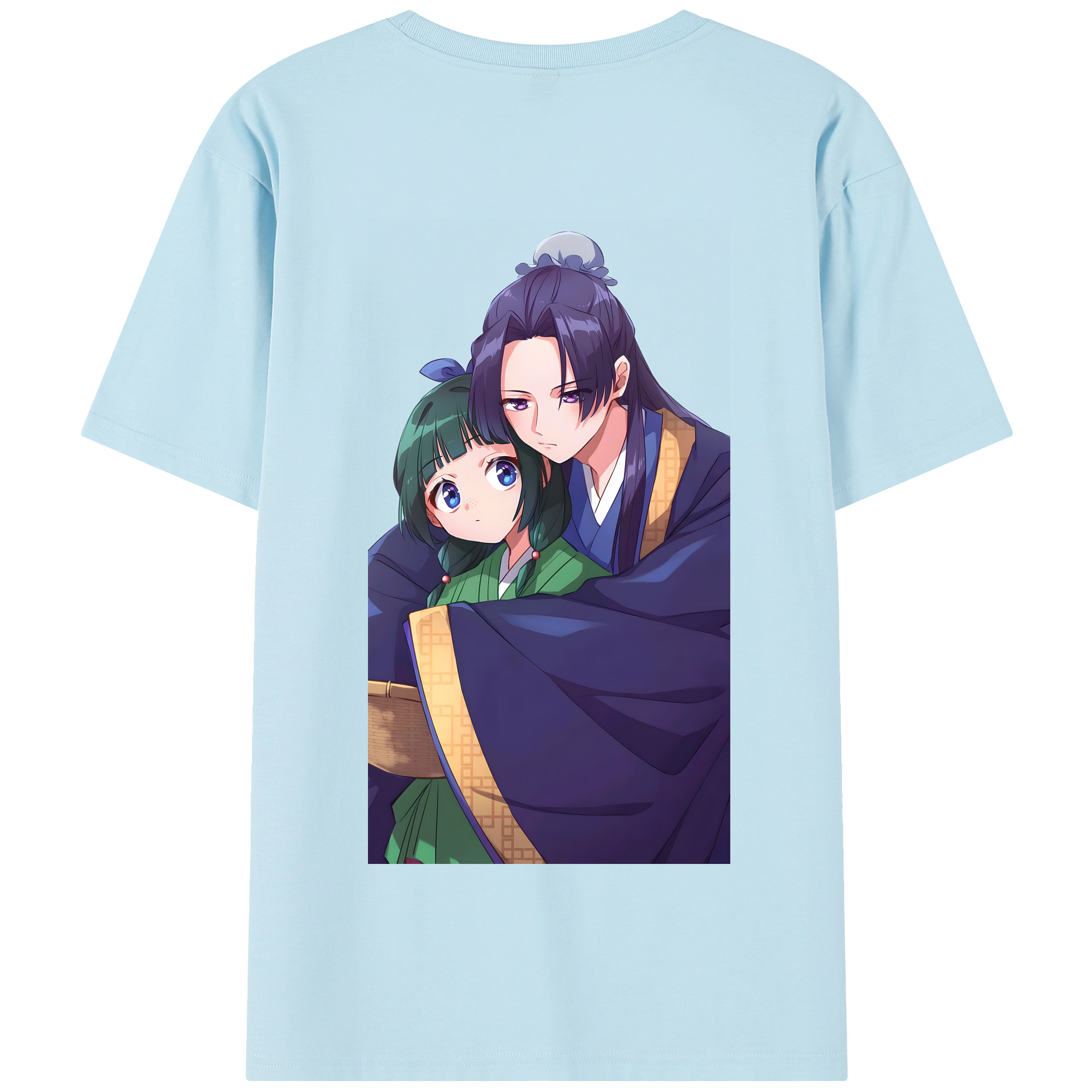 （画像用） 薬屋のひとりごと The Apothecary Diaries 綿100％半袖Tシャツ（背面プリント）